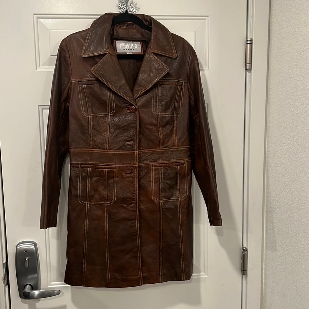 Vintage, one-of-a-kind, Wilsons leather